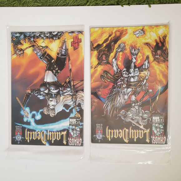 LADY DEATH Comic Book Lot of 4 - Picture 7 of 12